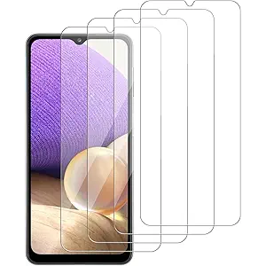 iCsapr 3 Pack Glass Screen Protector Compatible for Samsung Galaxy A32 5G [Not for A32 4G][9H Hardness]-HD Screen Tempered Glass,[Case Friendly] SM-A326 A326U A326U1 A326T A326W