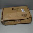 Projector Stand Tripod Adjustable, Laptop Height from 23.5 to 46.5 inches with Gooseneck Phone Holder, Floor for Office, Home, Stage, Studio, DJ Racks Holder Mount, 23.5inch-46.5inch (Black)