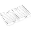 Roasting Rack Stainless Steel Wire Rack for Baking Sheet 5.3 x 8.46 Inch Heavy Duty Wire Grate Oven Grill Rack Oven Rack Cooling Rack Baking Rack with 4 Legs Rectangle Wire Cooking Racks for Meat