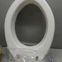 Carex Toilet Seat Riser, Elongated Raised Toilet Seat Adds 3.5 inches to Toilet Height, for Assistance Bending or Sitting, 300 Pound Weight Capacity Toilet Riser