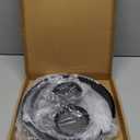 Yamteck 11 & 9 Inch Round Tart Pans with 2Pcs 4'' Mini Pans. Removable Bottom, Non-Stick Coating, Rugged Carbon Steel for Tart Quiche Pie Making. Gift for Christmas Thanksgiving Party Festival Family