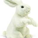 Folkmanis Standing White Rabbit Hand Puppet