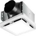 Bathroom Exhaust Fan with Light 110 CFM Quiet 6500K 800LM Household Ventilation Fan Light Combo, Energy Saving Ceiling Mount Bathroom Air extractor, Multipurpose Bath Extractor Easy to Install