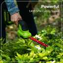 Greenworks 24V Cordless Shear Shrubber, 1.5Ah USB Battery and Charger Included