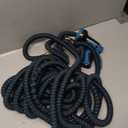 50 ft Expandable Garden Hose with 10 Spray Nozzle - Heavy Duty Superior Strength 3750D - 4 -Layer Latex Core - Expanding Water hoses - Extra Strong Brass Connectors/Storage Bag