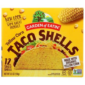 2 x Garden of Eatin' Taco Shells, Yellow Corn, 5.5 oz (5.5 Ounce (Pack of 1))