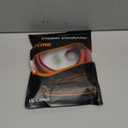 Heavy Duty 12AWG Male to Male Cigarette Plug Cigarette Lighter Adapter Charger Cord with LED Lights 10ft (10FT)