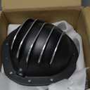 Bruce & Shark 12 Bolt Black Aluminum Differential Rear End Cover Fit for Chevy for GMC 1/2 Ton 1962-1982, for Chevy Blazer 1/2 Ton aFull-Size 1967-1981, for GMC Jimmy 1/2 Ton Full-Size 1967-1981