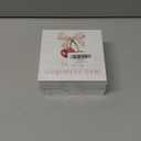 Pack of 2, Pink Cherry Bows in My Coquette Era Wood Box Sign Desk Decor, Vintage Preppy Trendy Bows Girly Wooden Block Sign Decorations for Home Girl Bedroom Dorm Living Room Wall Tabletop Shelf Decor