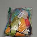 Yesad Fall Round Tablecloth 42"-46", Bird Round Table Cloth for Holiday Wedding, Polyester Elastic Tablecloth for Table, 48Inch