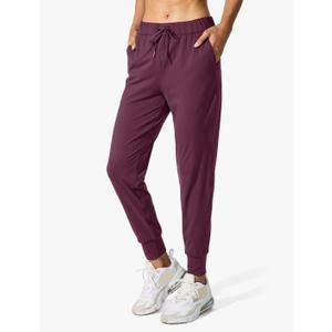 SANTINY Women's Joggers Pants Pockets Drawstring Running Sweatpants for Women Lounge Workout Jogging, L