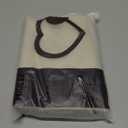 MIULEE Natural Thick Polyester Rectangle Tablecloth with Decorative Cutouts Waterproof Stain Resistant Table Cloth Farmhouse Table Cover for Thanksgiving Dining Party Camping, 52 x 70 inch