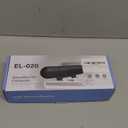 Computer Speakers for Desktop Monitor,Single Speakers for Desktop PC,Laptop Speaker with Loud Sound,Volume Control Easily Clamps to Monitors(USB-C to USB Adapter Included) (Black)