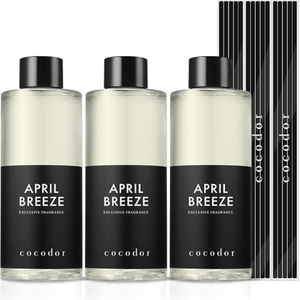 COCODOR Reed Diffuser Oil Refill/Rose Perfume/6.7oz(200ml)/3 Pack/Aroma therapy, Home Fragrance, Scented Oils, Oils for Reed Diffuser, Office Dcor, Decoration
