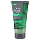 DOVE MEN + CARE Body and Face Scrub Costal Cedar Deeply Exfoliates for Hydrated & Nourished Skin 100% Gentle Cleanser, No Sulfate Cleansers or Parabens, 98% Biodegradable Formula 9 oz