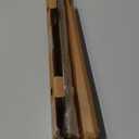 Ivilon Drapery Window Curtain Rod - End Cap Style Design 1 Inch Pole. 28 to 48 Inch Color Warm Gold