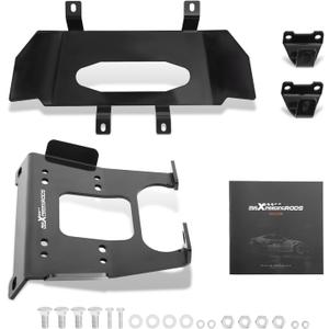maXpeedingrods Winch Mount Plate for Polaris RZR XP 1000, XP 4 1000 2019-2023 Winch Mount Bracket Winch Mounting Kit