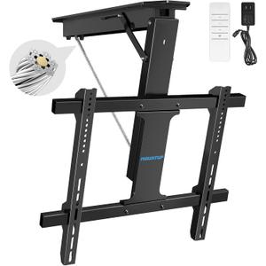 MOUNTUP Electric TV Ceiling Mount with Remote, Motorized Flip Down Ceiling TV Mount, Fits for Most 42-70" Screens Flat/Pitched Roof, Max VESA 600 x 500 mm Up to 88 Lbs, Black MOUNTUP Electric TV Ceiling Mount with Remote, Motorized Flip Down Ceiling TV Mount, Fits for Most 42-70" Screens Flat/Pitched Roof, Max VESA 600 x 500 mm Up to 88 Lbs, Black