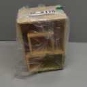 SpaceWhisper Bamboo Drawer Organizer, 5-Piece Drawer Divider with Removable Dividers for Organization and Storage, Multi-Use Stackable Storage Box & Utensil Holder for Kitchen, Office, Makeup & More