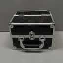 FRENESSA Makeup Train Case Cosmetic Box Portable Makeup Case Organizer 4 Trays Travel Case Storage with Dividers Lockable for Make up Artist Crafter Nail Kits Tools Black Floral