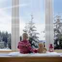 2PCS -110'' x 197'' Window Insulation Kit, Window Insulation for Winter, POF Window Sealer for Winter, Insulates Indoor Windows Keep Warm for Weatherproofing Window Film for Winter Window Covering