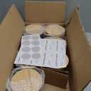 SUPMIND 12oz Candle Jars for Making Candles, 7 Pack Large Clear Glass Empty Candle Jars with Bamboo Lids and Wick Kit, Multiple Wicks Wide Mouth Candle Container Bulk, Ideal for Candle Business