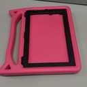 Fire HD 10 Tablet Case for Kids,Amazon Fire Tablet 10 Case(13th/11th Generation, 2023/2021 Release),SHREBORN Lightweight Shockproof Covers with Handle Stand,Also for 10in Sony Nokia,Pink (Rose)