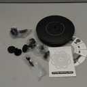 Solar Fountain Flower Shape-No Battery, Glass 3.5W Solar Water Fountain with 7 Nozzles & 4 Fixer Rods,2025 Solar Fountain Pump for Bird Bath, Outdoor, Pool, Garden, Pond & Flower Pot