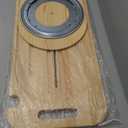 Wooden Slide Transfer Board,31x11" Transfer Board with Track Pulley Turntable,Made of Heavy-Duty Wood for Patient,Holds up to 500 Pounds,Suitable for Patient Senior and Handicap Move Assist