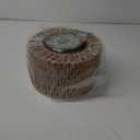 Rattan Ceiling Light, 1 Light Bohemian Modern Woven Flush Mount Ceiling Light, Boho Light Fixture for Bedroom Living Room Dining Room, Gold Finish