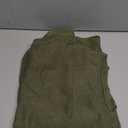 Saodimallsu Womens Summer Cap Sleeve Tops Casual Crew Neck Loose Fit Knit Lightweight Sweater Pullover Top, Army Green, Size M