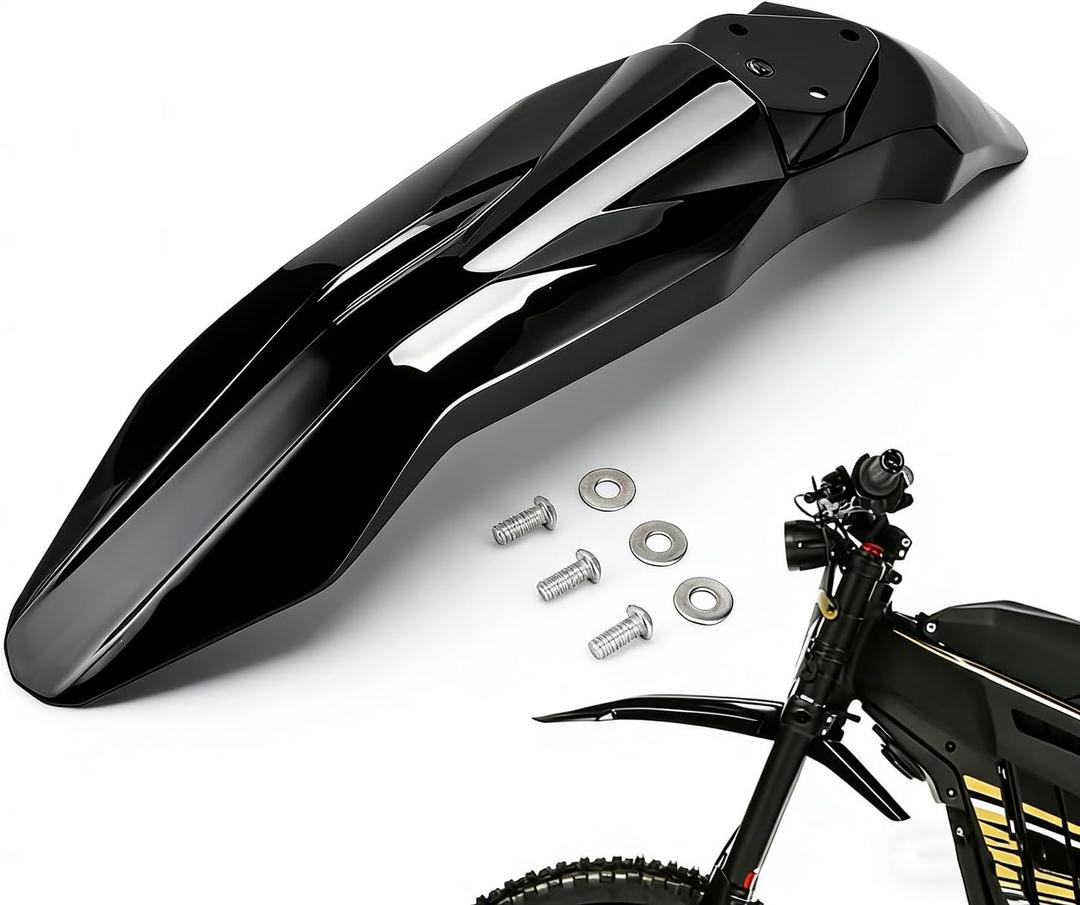 Motorcycle Front Fender Mud Guard Protector Plastics Mudguard for Talaria Sting MX3 MX4 MX5 Electric Dirt Bike Black