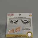 KISS My Lash But Better, False Eyelashes, 'All Mine', 10mm, Includes 1 Pair Of Lash, Easy to Apply, Reusable Lash Clusters