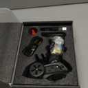 TeeGGi Desktop Drift Car for Boys Kids Adults, 1/64 Scale Remote Control Car with LED Lights, 4WD Mini RC Drift Cars for Race, Children's Gifts and Toys