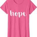 Hope  Shirt. Hope Women's Graphic Tees Men's T-Shirt, Size 3XL
