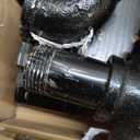 Aheaplus Industrial Pipe Clothes Rack with Top Shelf, 47In Space-Saving Wall Mounted Clothing Rack, 2 Tiers Heavy Duty Pipe Clothing Shelves with Hanging Rod for Laundry Room, Closet Storage, Black