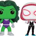 Pop Funko She-Hulk/Spider-Gwen, 2 pack 