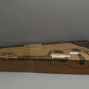 Caramel CUB402 Electric 30inch All Solid Wood Mahogany Ukulele Bass - Tuned as E-A-D-G