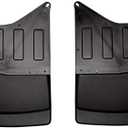 Husky Liners Mud Guards | Dually Rear Mud Guards - Black | 57351 | Fits 2001-2007 Chevrolet Silverado/Sierra 3500 w/ Dual Rear Wheels 2 Pcs