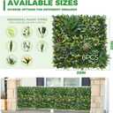 20"x20" (6 Pieces) Artificial Boxwood Greenery Grass Wall Panels