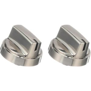 2 Pcs WB03X29300 Cooktop Knobs Parts for GE Range WB03X29300 AP6301265 4585904 JGP3030SL1SS JGP3030SL2SS JGP3036SL1SS