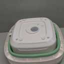 Portable Washing Machine, 17L Foldable Portable Laundry Machine and Spinner for Baby Clothes, Underwear, Socks with 3 Modes Deep Cleaning,Mini Washer for Travel, Dorms, Camping