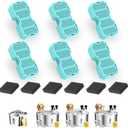 Cat Water Fountain Filters for 2.2L Stainless Steel Cat Fountain & 7L Dog Water Fountain, Filter Replacement with 5 Carbon Filters and 6 Sponges (5+6 Pack)