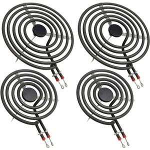 2026 UPGRADED MP22YA Electric Range Burner Element Unit Set - Replacement for Ken-more Whirlpool May-tag Hardwick Norge Ranges/Stoves - Include 2 pcs MP15YA 6" and 2 pcs MP21YA 8" by Beaquicy