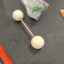 Teepee Tent Stabilizer Pole Fixator Anti-Collapse Kit, Natural Pine Wood Stabilizer for Teepee Tent Indoor Outdoor Adults Teenagers Teepee Tent (1 PC)