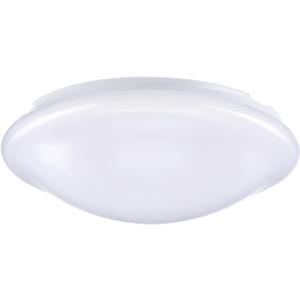 HANABASS Plastic Ceiling Light Cover 10 Inch White Round Lamp Shade Diffuser Replacement for Bedroom Office Classroom Light Fixtures, 27.00X27.00X4.50CM