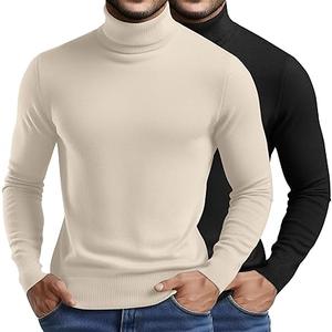 Riyiper 2 Pack Mens Turtleneck Size XXL
