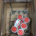 Alpha Living 6 Pack - Disposable Chafing Dish Buffet Set, Half Size Pans, Welded Body Food Warmers for Parties, Fuel Cans Complete Set, Warming Trays (Complete Kit (with Racks))