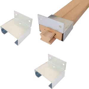 Wooden Drawer Slides Glides Steel Drawer Guides, Center Mount Dresser Drawer Guide Brackets 12 Pcs