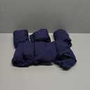 Genina Waterproof Seat Covers for Dining Room Chairs Covers Dining Chair Cover Kitchen Chair Covers (Navy Blue, 6 Pcs)